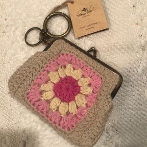 Patricia Nash small leather boho coin purse wallet